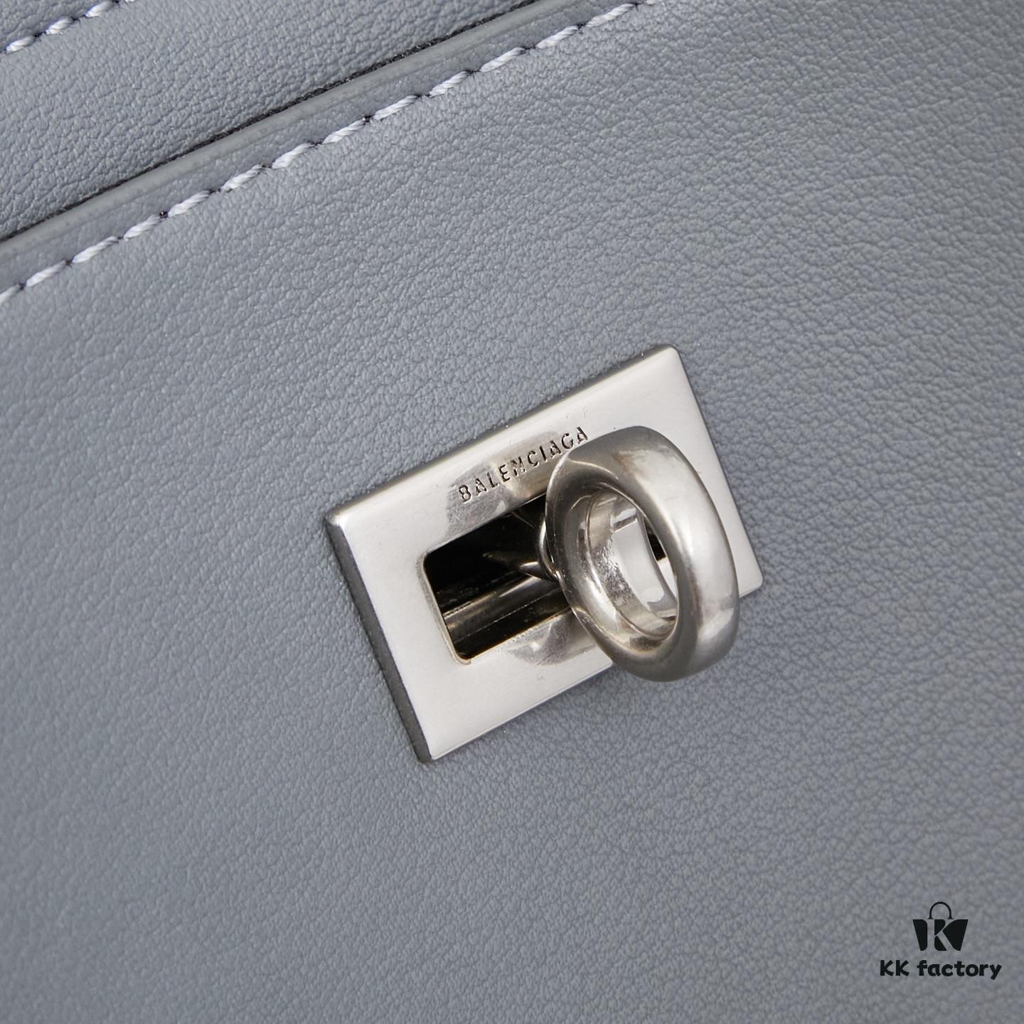 Balenciaga Rodeo Series with Box - Soft and Minimalist Design, Spacious Handbag in Black and Gray