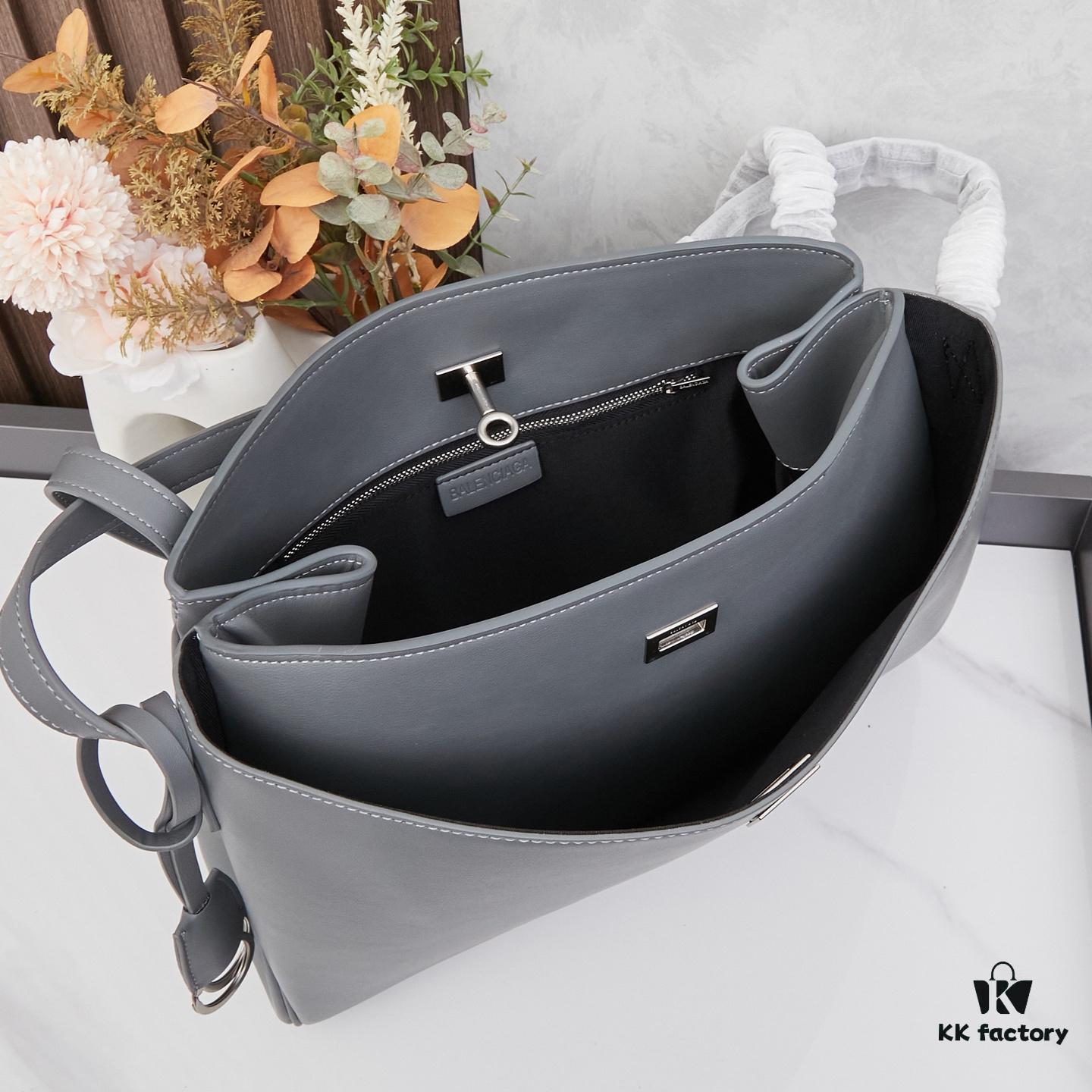 Balenciaga Rodeo Series with Box - Soft and Minimalist Design, Spacious Handbag in Black and Gray