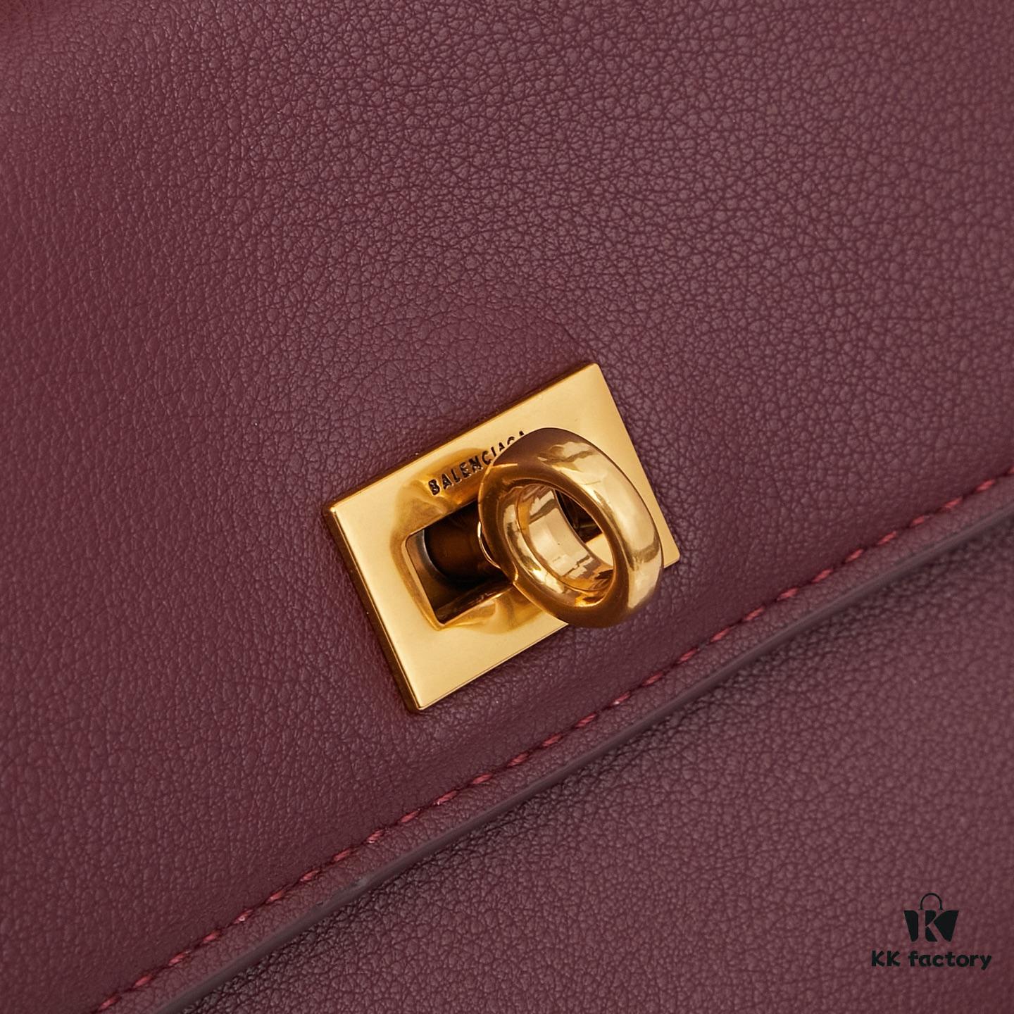 New Arrival BALENCIAGA Rodeo Nano Chain Bag in Calfskin - Black