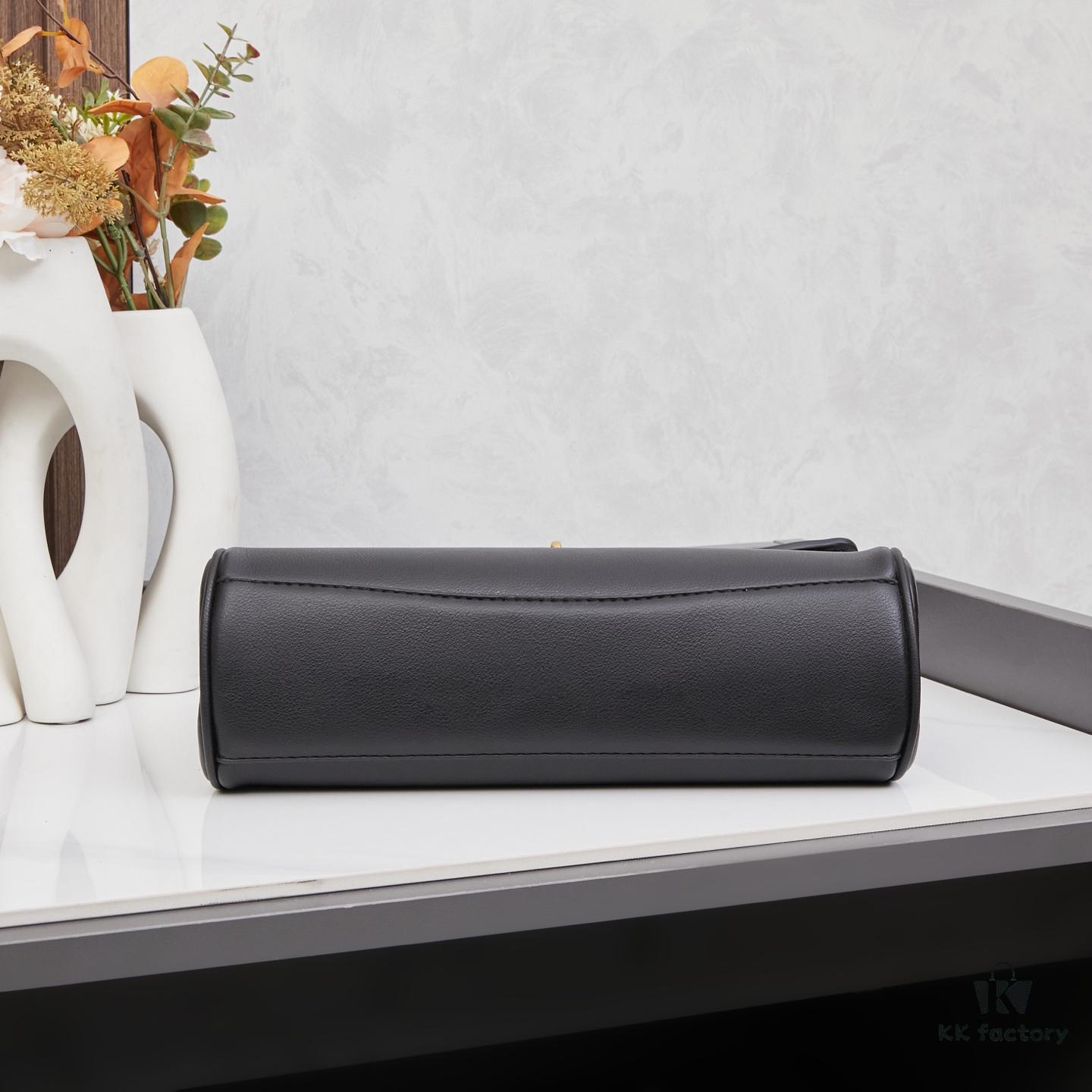 New Arrival BALENCIAGA Rodeo Nano Chain Bag in Calfskin - Black 6004