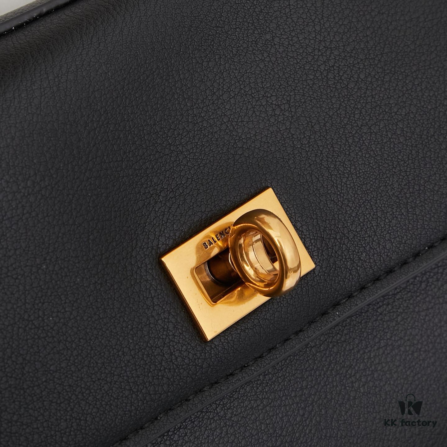 New Arrival BALENCIAGA Rodeo Nano Chain Bag in Calfskin - Black 6004