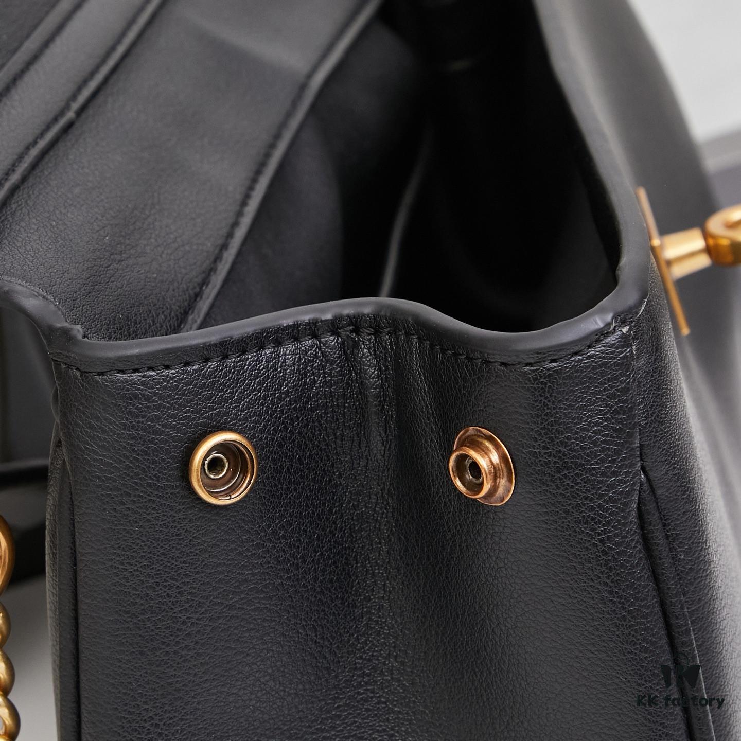 New Arrival BALENCIAGA Rodeo Nano Chain Bag in Calfskin - Black 6004