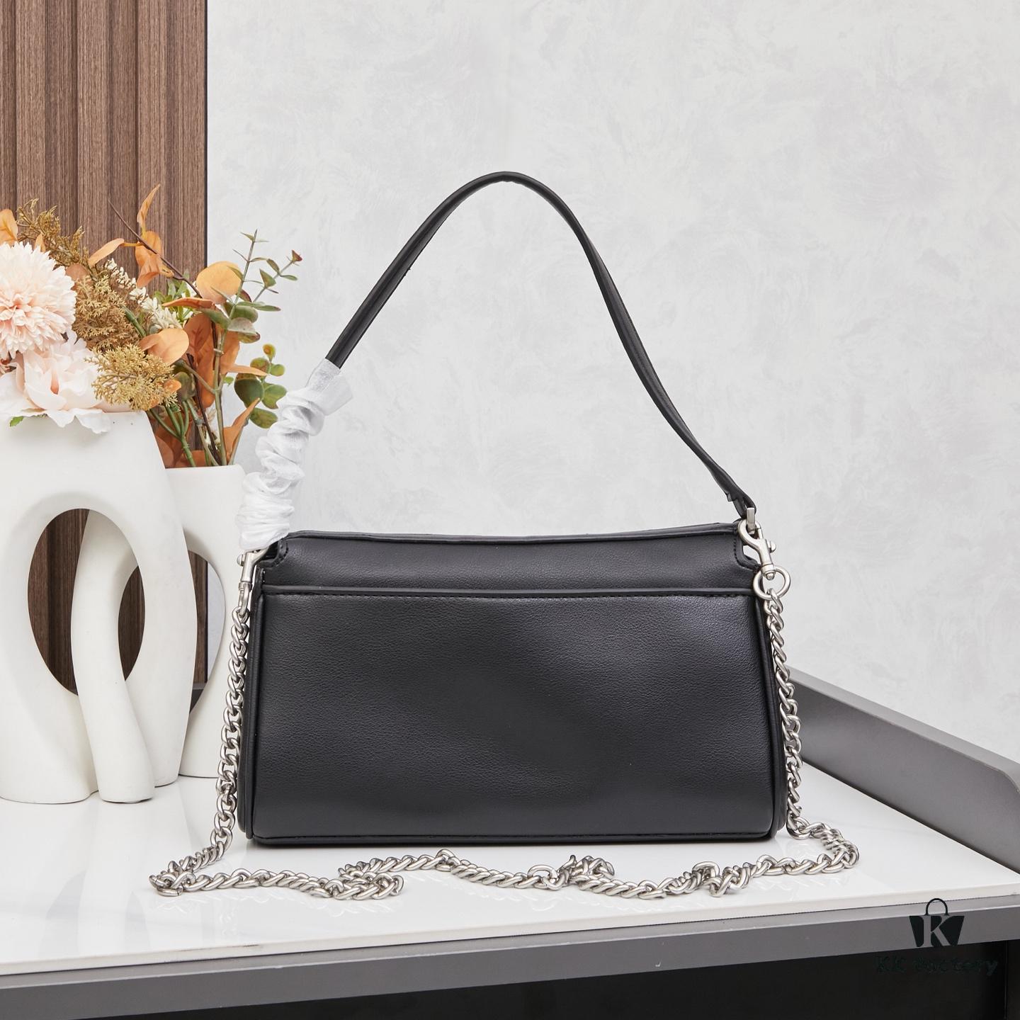 New Arrival BALENCIAGA Rodeo Nano Chain Bag in Black Calfskin with Box