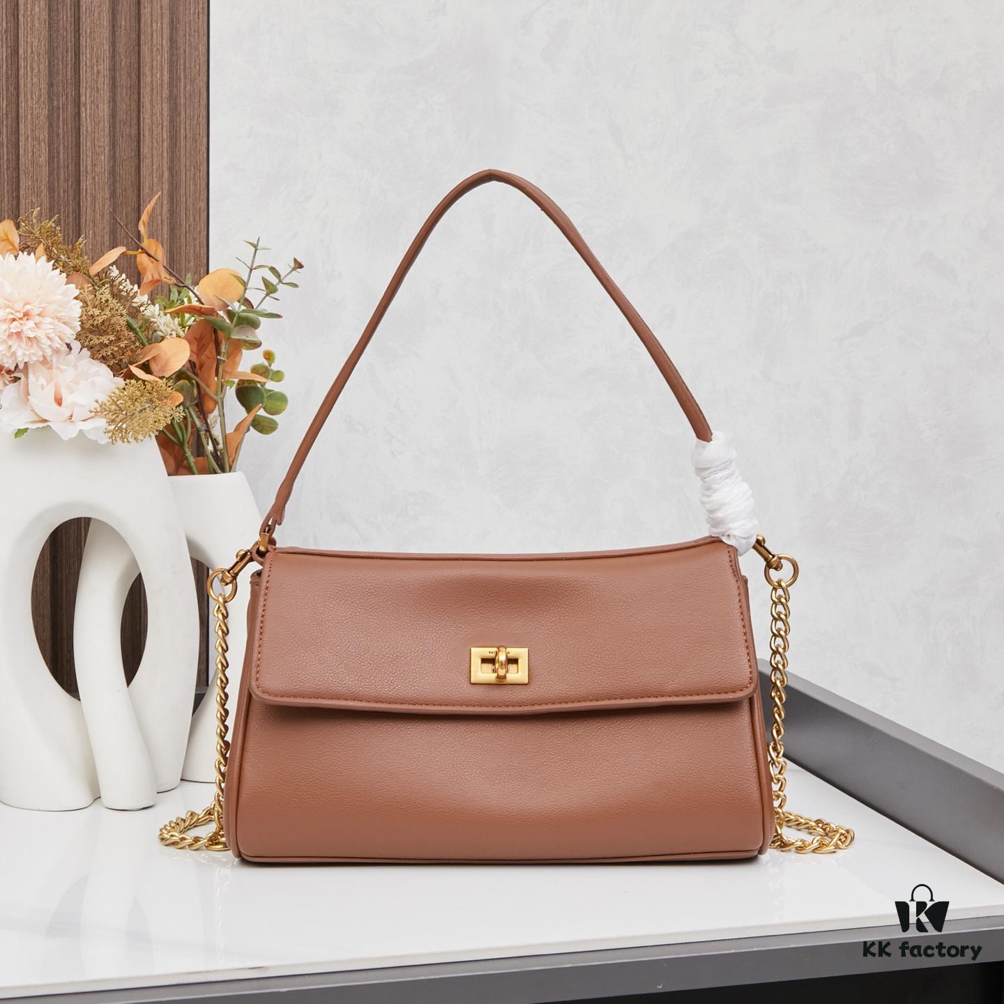 New Arrival Balenciaga Rodeo Nano Chain Bag with Box - Calfskin Version, Black