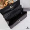 New Arrival BALENCIAGA Rodeo Nano Chain Bag in Black Calfskin with Box