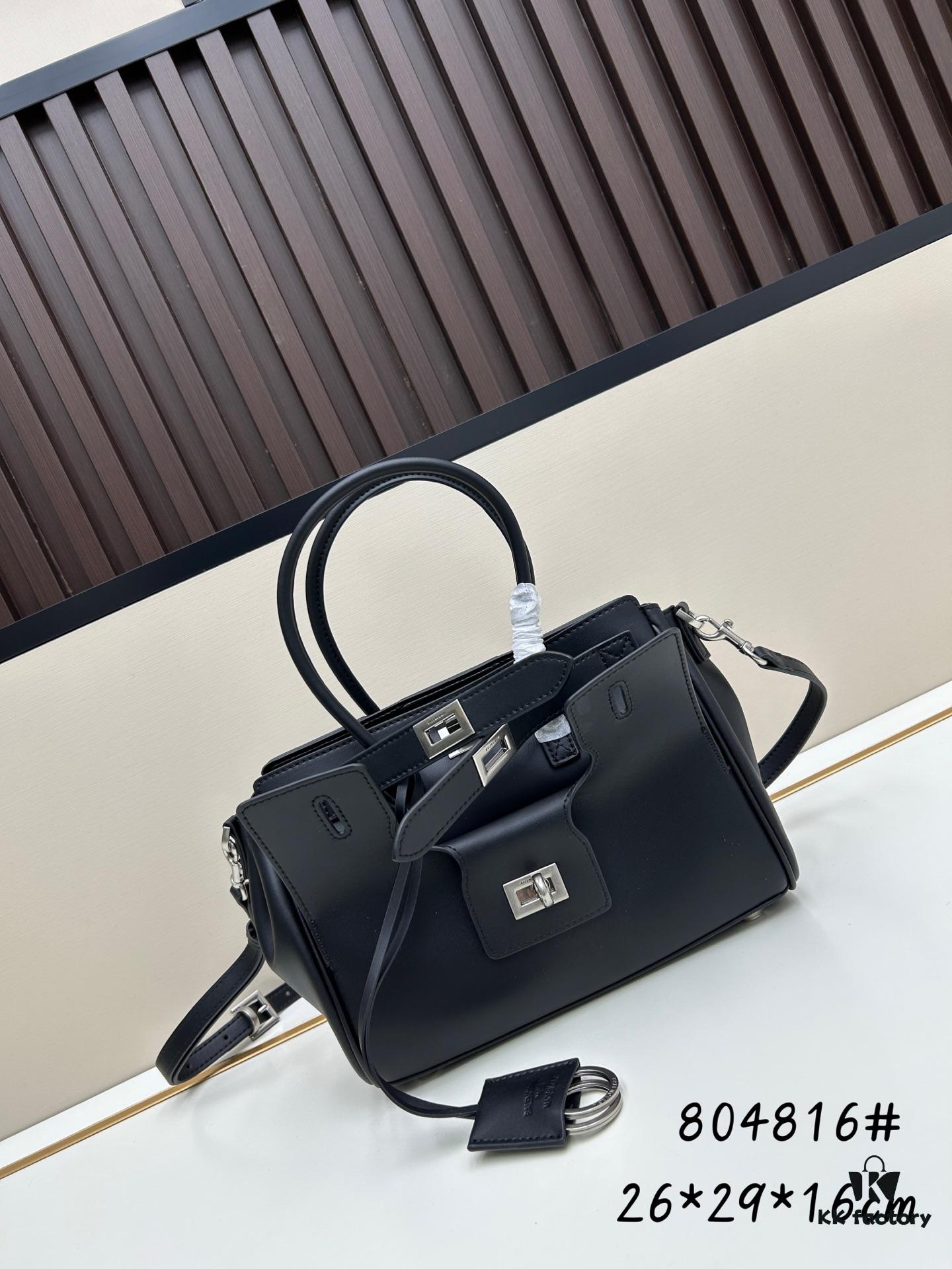 Balenciaga Belair Bag in Black - Inspired by Kim Kardashian's Style