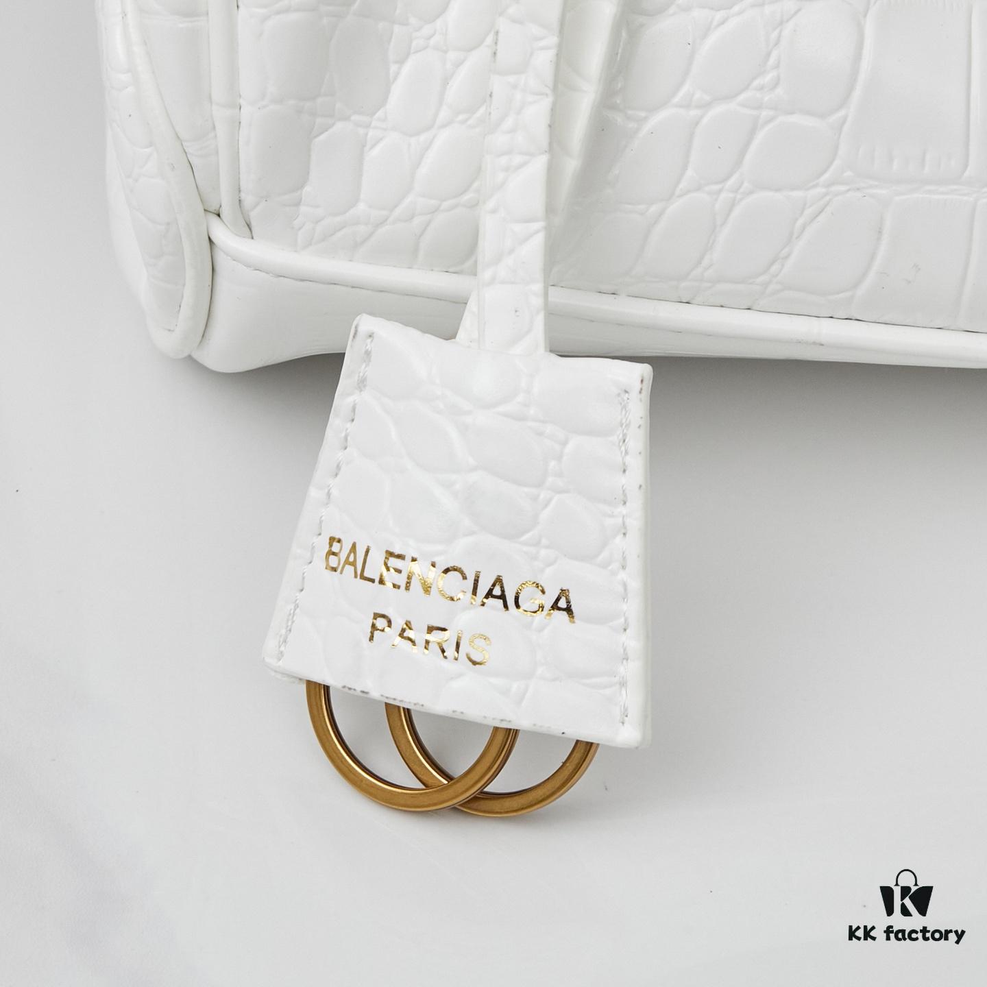 Large Crocodile-Texture BALENCIAGA Paris Fashion! RODEO Series – Latest Model Handbag Crossbody Bag