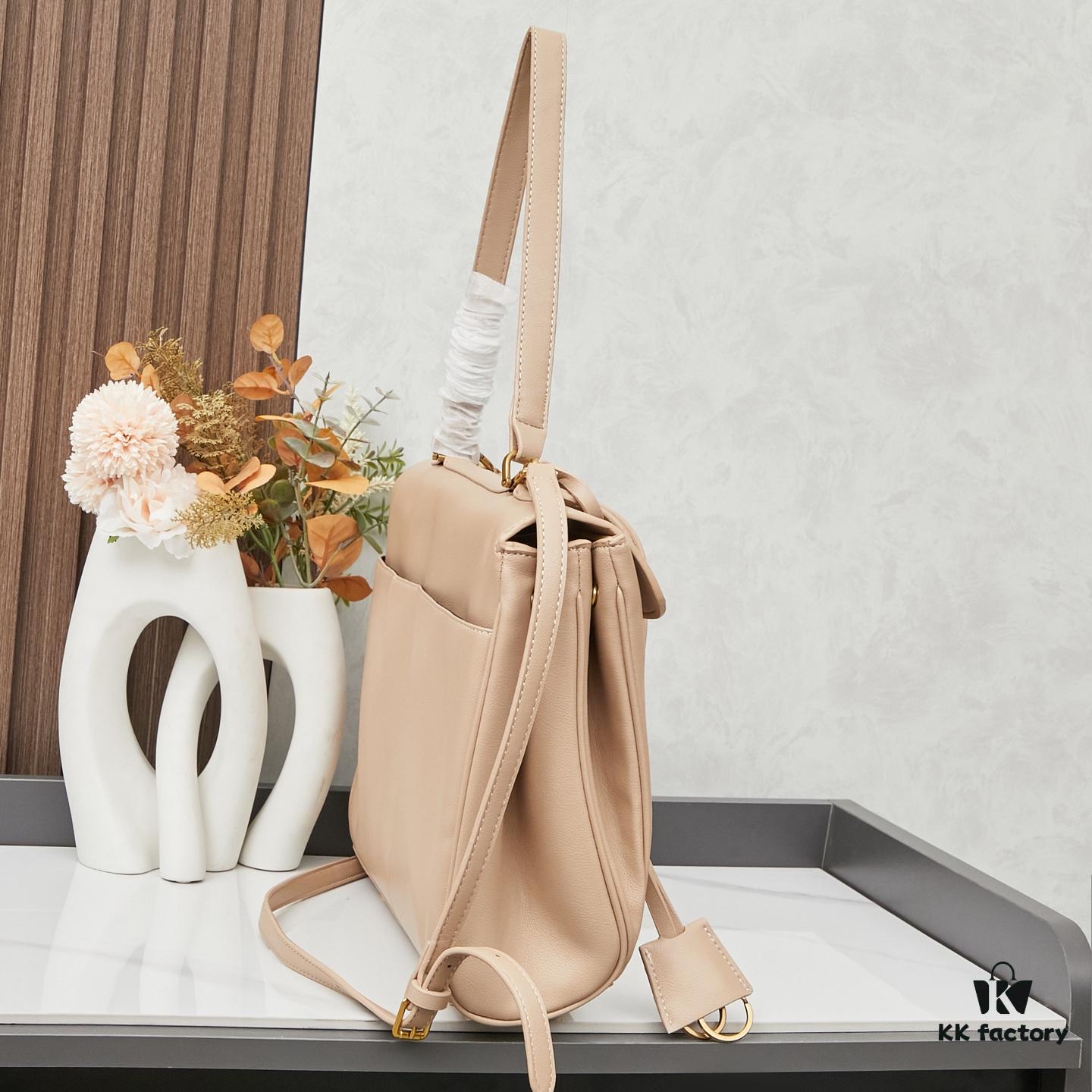 Large Smooth Leather BALENCIAGA Paris Fashion! RODEO Series Handbag Crossbody Bag with Box