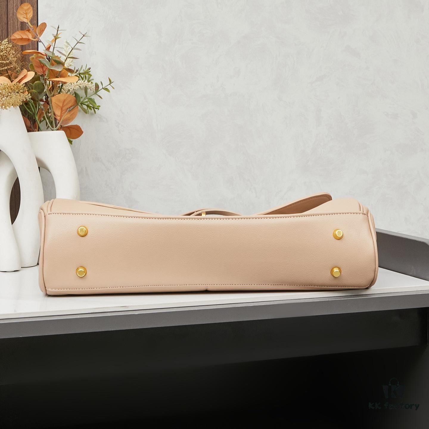 Large Smooth Leather BALENCIAGA Paris Fashion! RODEO Series Handbag Crossbody Bag with Box