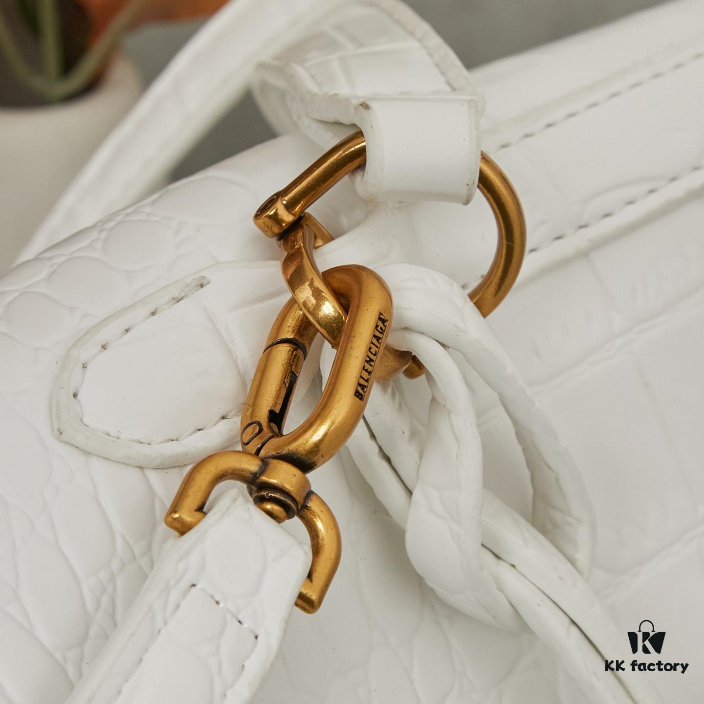 Large Crocodile-Texture BALENCIAGA Paris Fashion! RODEO Series – Latest Model Handbag Crossbody Bag