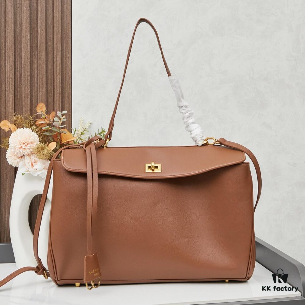 Large Plain BALENCIAGA Paris Fashion! RODEO Series – Latest Model Handbag & Crossbody Bag