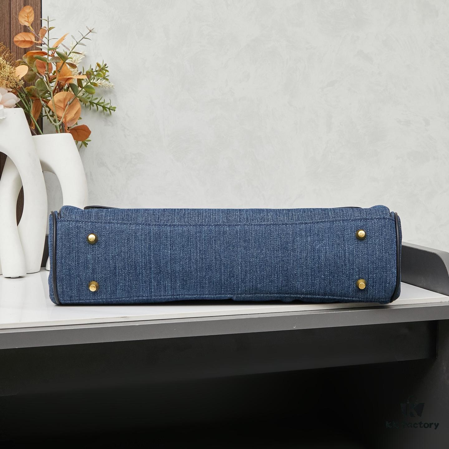 Large Fabric and Leather Bag with Box BALENCIAGA Paris! RODEO Series – Latest Model Handbag Crossbody Bag