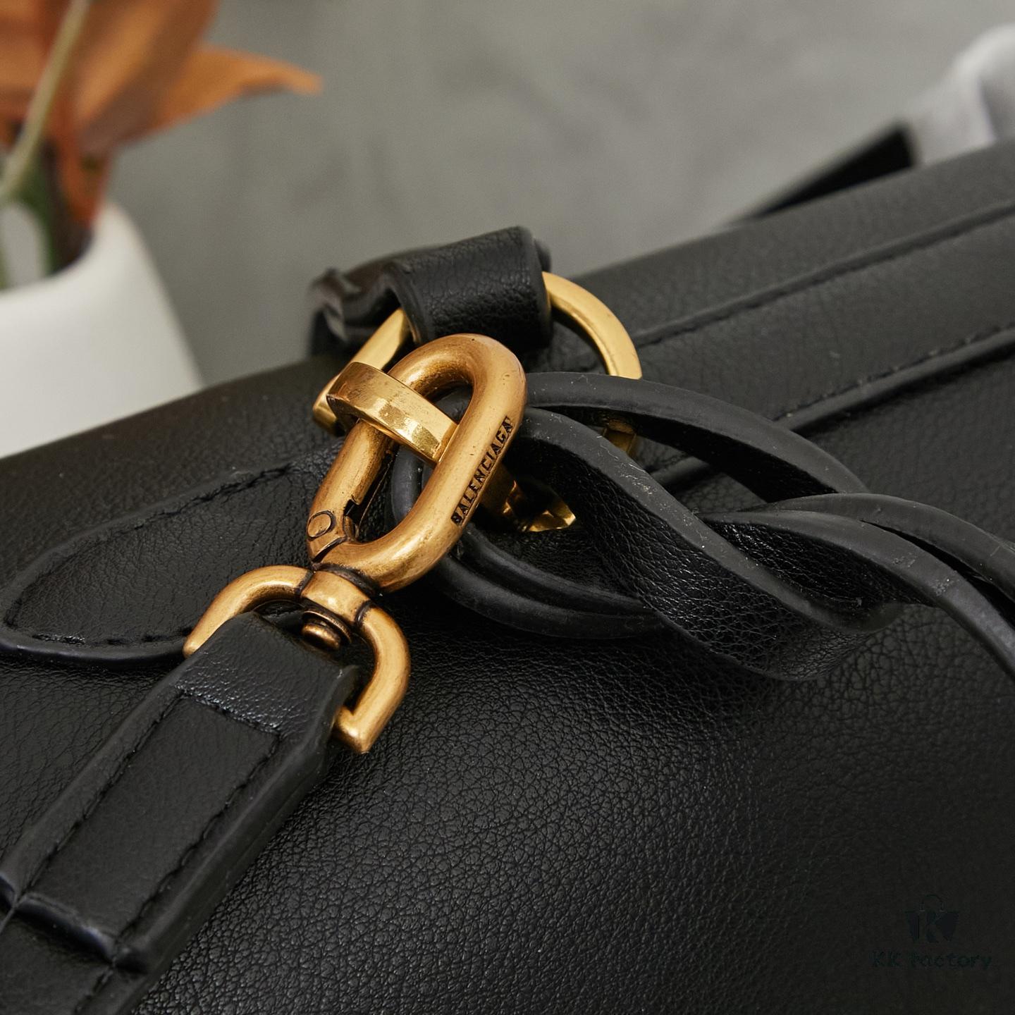 Large Fabric and Leather Bag with Box BALENCIAGA Paris! RODEO Series – Latest Model Handbag Crossbody Bag