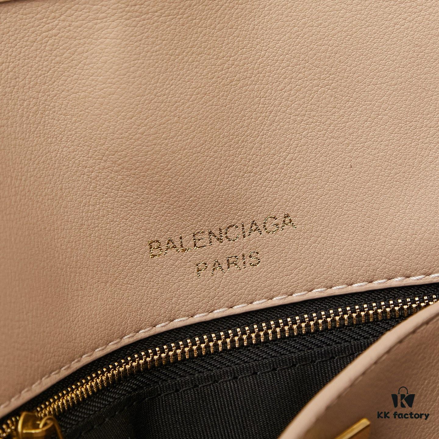 Large Matte BALENCIAGA Paris Fashion Rodeo Series Handbag & Crossbody Bag with Box