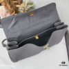 Large Matte Black BALENCIAGA Paris Fashion Rodeo Series Handbag & Crossbody Bag with Box