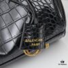 Mini Crocodile Embossed BALENCIAGA Paris! RODEO Series Handbag Crossbody Bag