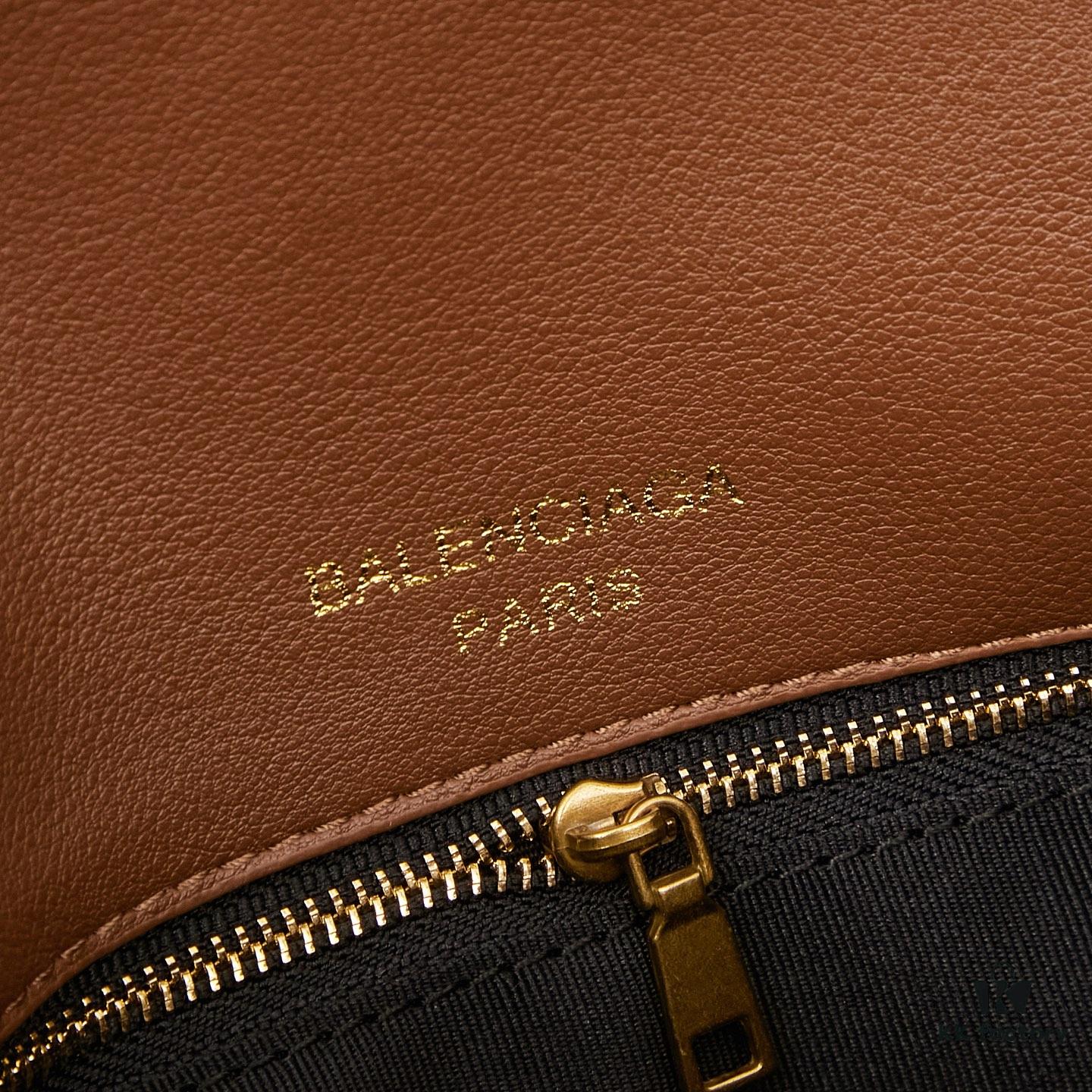 Small Rodeo Bag by BALENCIAGA – Smooth Black Calfskin with Box, Made in Italy