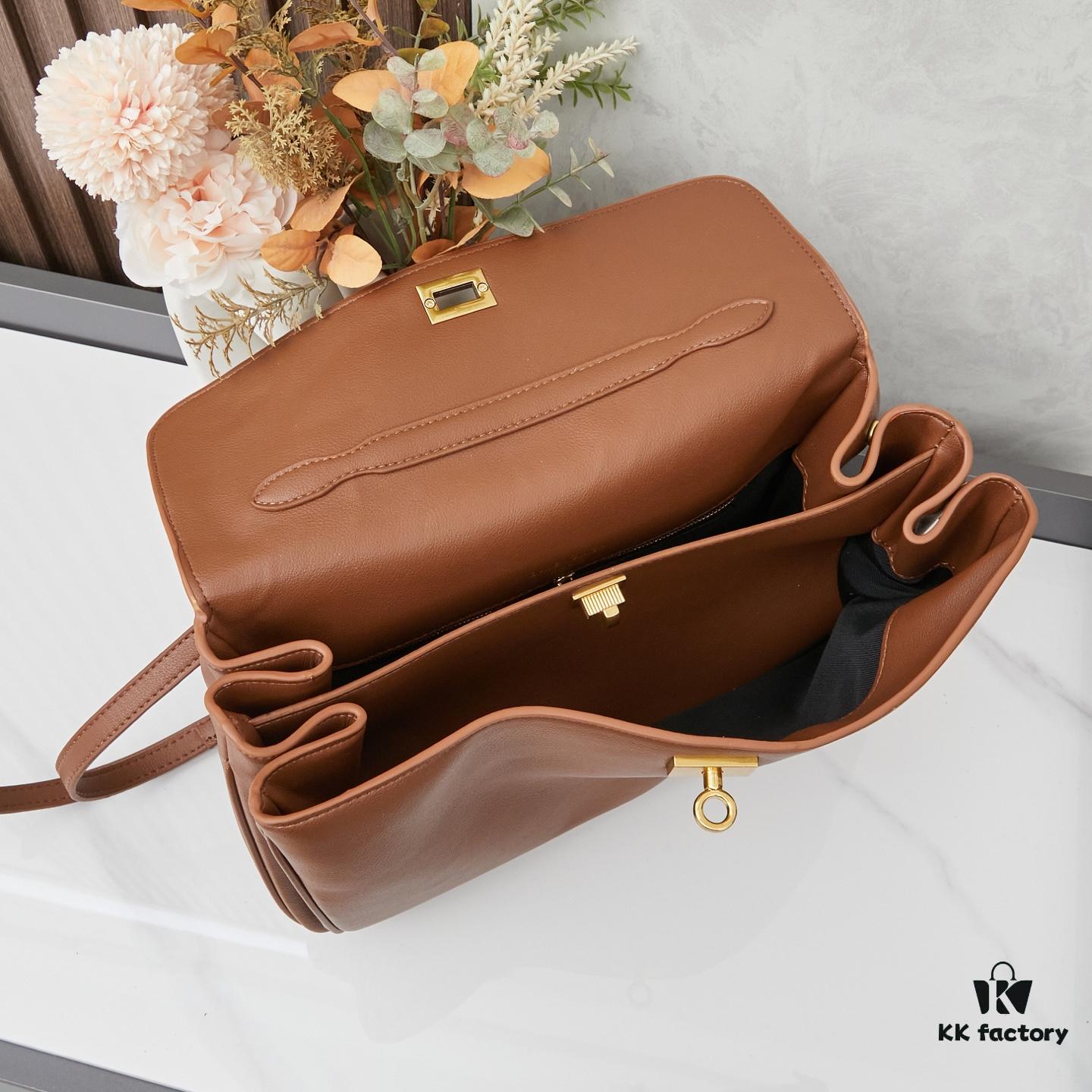 Small Rodeo Bag by BALENCIAGA – Smooth Black Calfskin with Box, Made in Italy