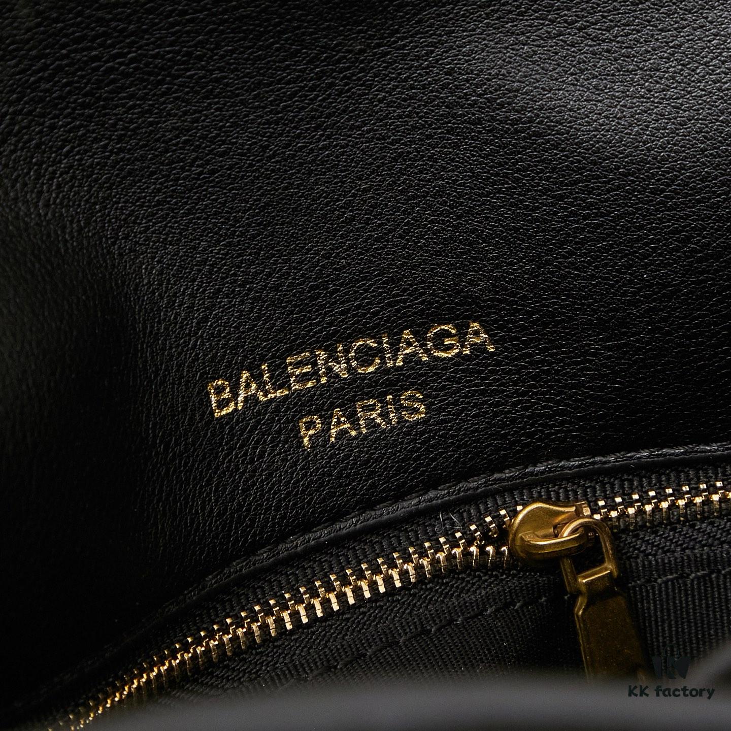 Small Rodeo Bag in Smooth Black Calfskin with Box | BALENCIAGA Paris