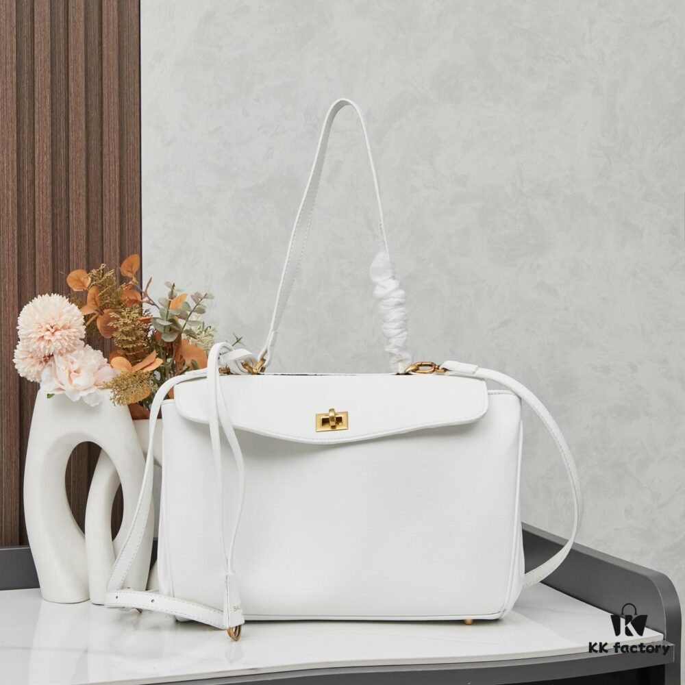 Small Smooth Calfskin Rodeo Bag by BALENCIAGA Paris – Includes Box