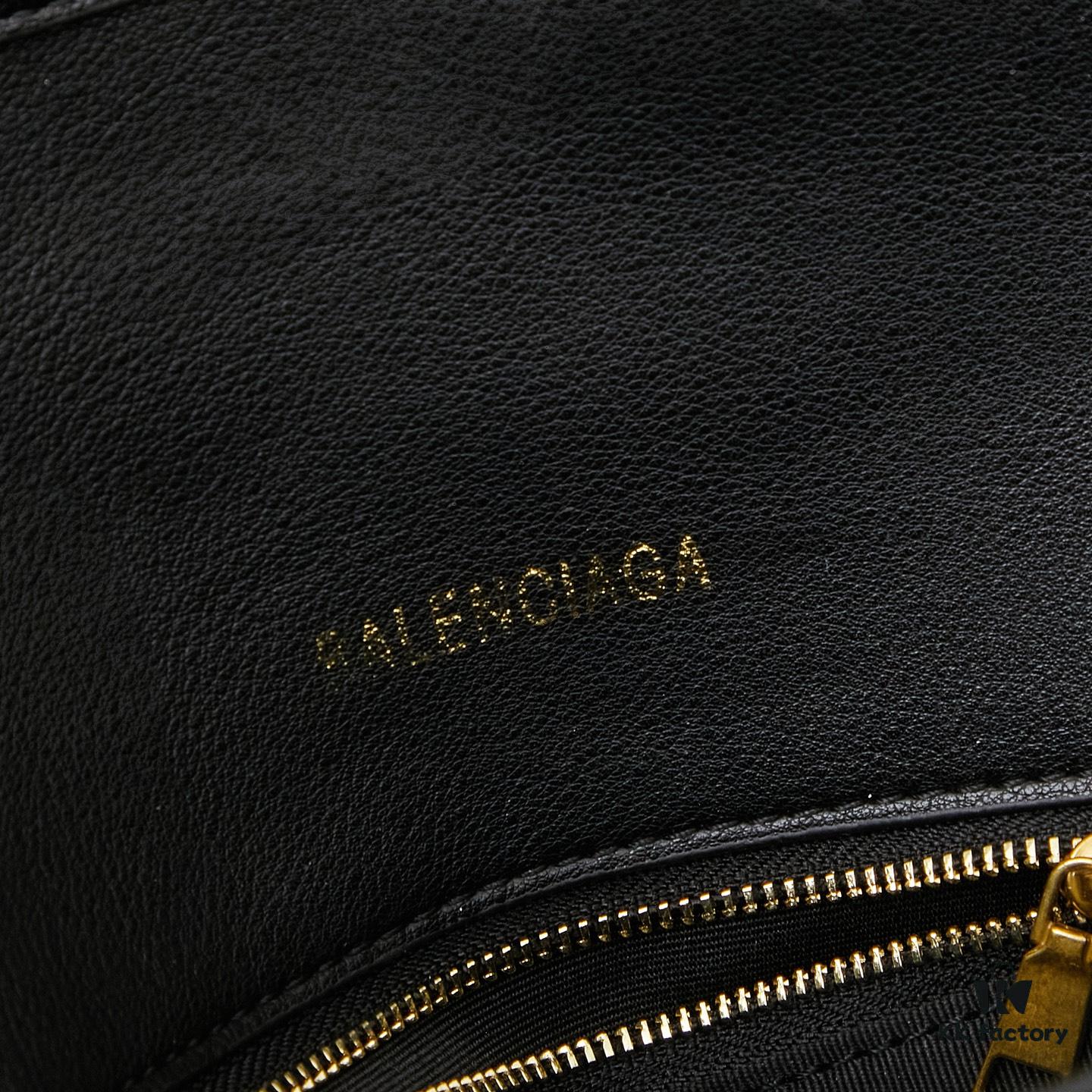 Small Fabric and Leather Crossbody Bag BALENCIAGA Paris! ROdeo Series Latest Style Handbag Shoulder Bag