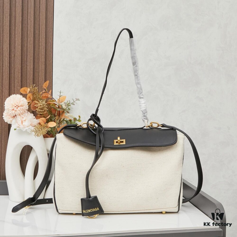 Small Fabric and Leather BALENCIAGA Paris Fashion! RODEO Series || Latest Model Handbag Crossbody Bag