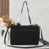 Small Matte Black BALENCIAGA Paris Fashion! RODEO Series Handbag Crossbody Bag Latest Version!