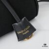 Small Matte Black BALENCIAGA Paris Fashion! RODEO Series Handbag Crossbody Bag Latest Version!