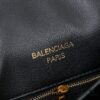 Small Matte Black BALENCIAGA Paris Fashion! RODEO Series Handbag Crossbody Bag Latest Version!