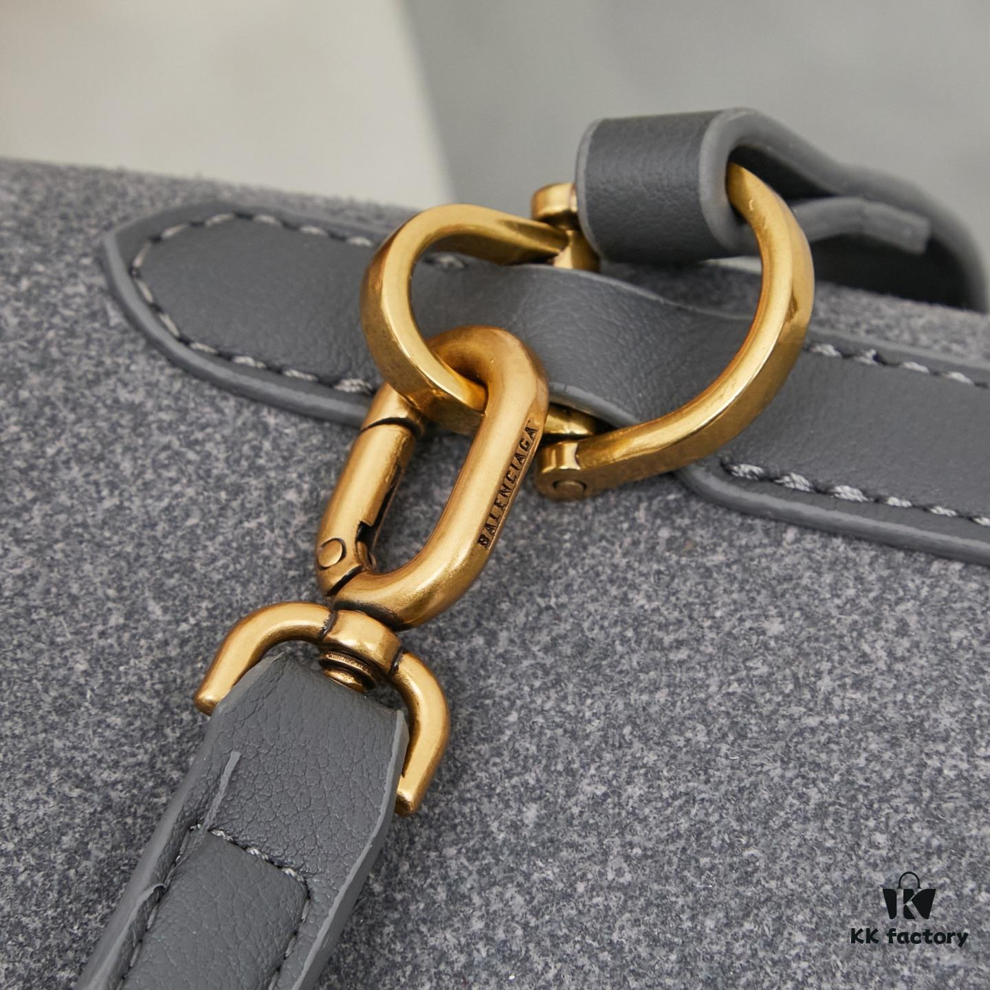 Small Matte Black BALENCIAGA Paris Fashion! RODEO Series Handbag Crossbody Bag - Latest Model