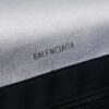 Large Silver Buckle Bag (With Box) Balenciaga Latest Long Handle Hourglass Tote