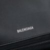 Large Silver Buckle Bag (with Box) Balenciaga Latest Long Handle Hourglass Tote