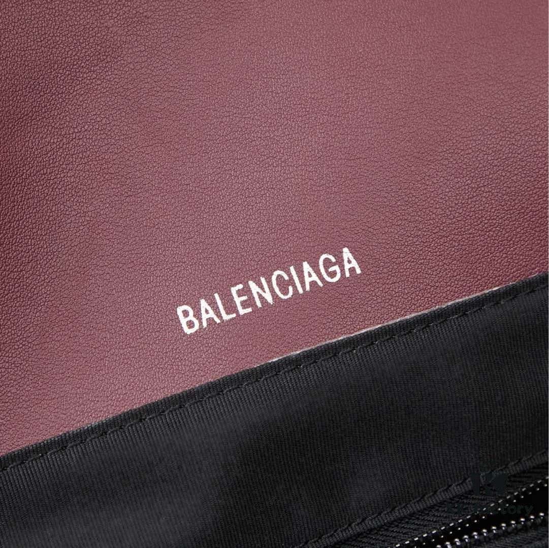 Large Silver Buckle Bag (with Box) Balenciaga Latest Long Handle Hourglass Tote