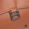 Large Silver Buckle Bag (with Box) Balenciaga Latest Long Handle Hourglass Tote