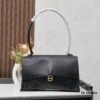 Large Gold Buckle Bag (with Box) Balenciaga Latest Long Handle Hourglass Tote