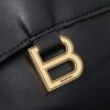 Large Gold Buckle Bag (with Box) Balenciaga Latest Long Handle Hourglass Tote