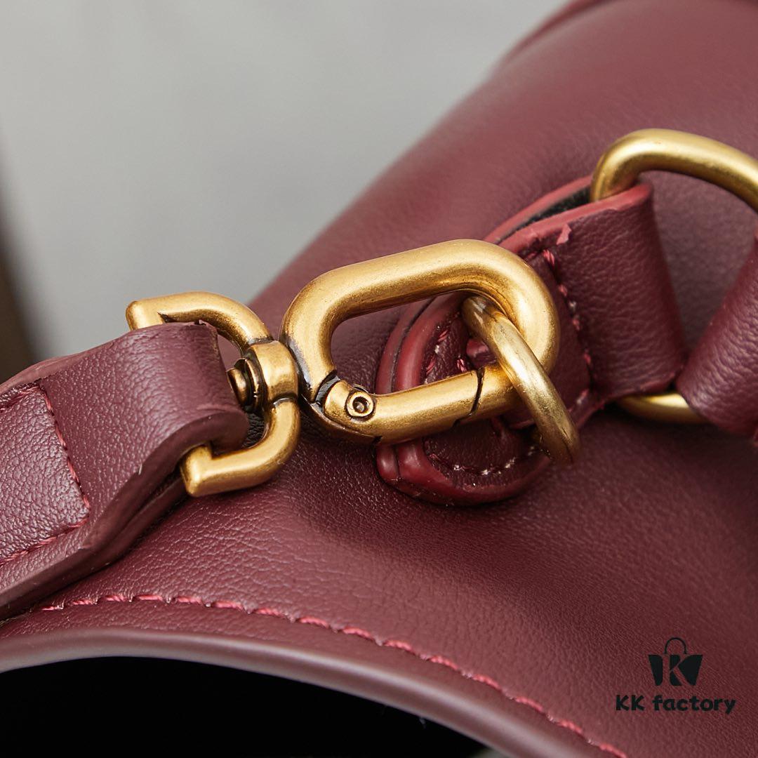 Large Gold-Plated Buckle Bag (With Box) Balenciaga Latest Long Handle Hourglass Tote