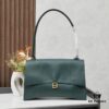 Large Golden Buckle (With Box) Balenciaga Latest Long Handle Hourglass Tote Bag