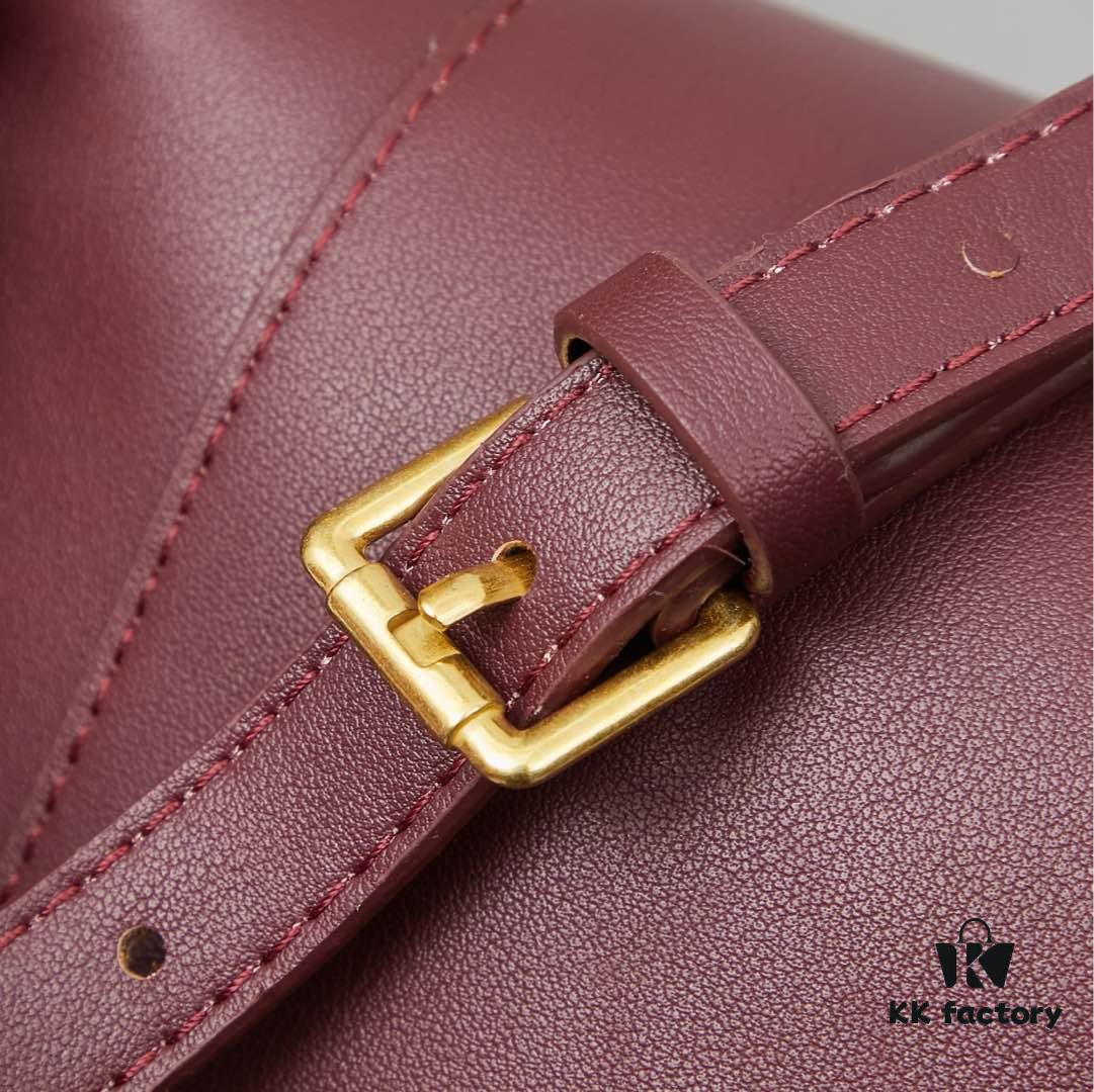 Large Gold-Plated Buckle Bag (With Box) Balenciaga Latest Long Handle Hourglass Tote