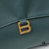 Large Golden Buckle (With Box) Balenciaga Latest Long Handle Hourglass Tote Bag