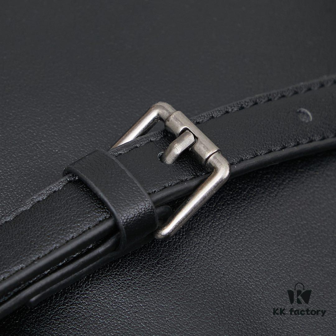 Medium Silver Buckle 💰 (With Box) Balenciaga Latest Long Handle Hourglass Bag