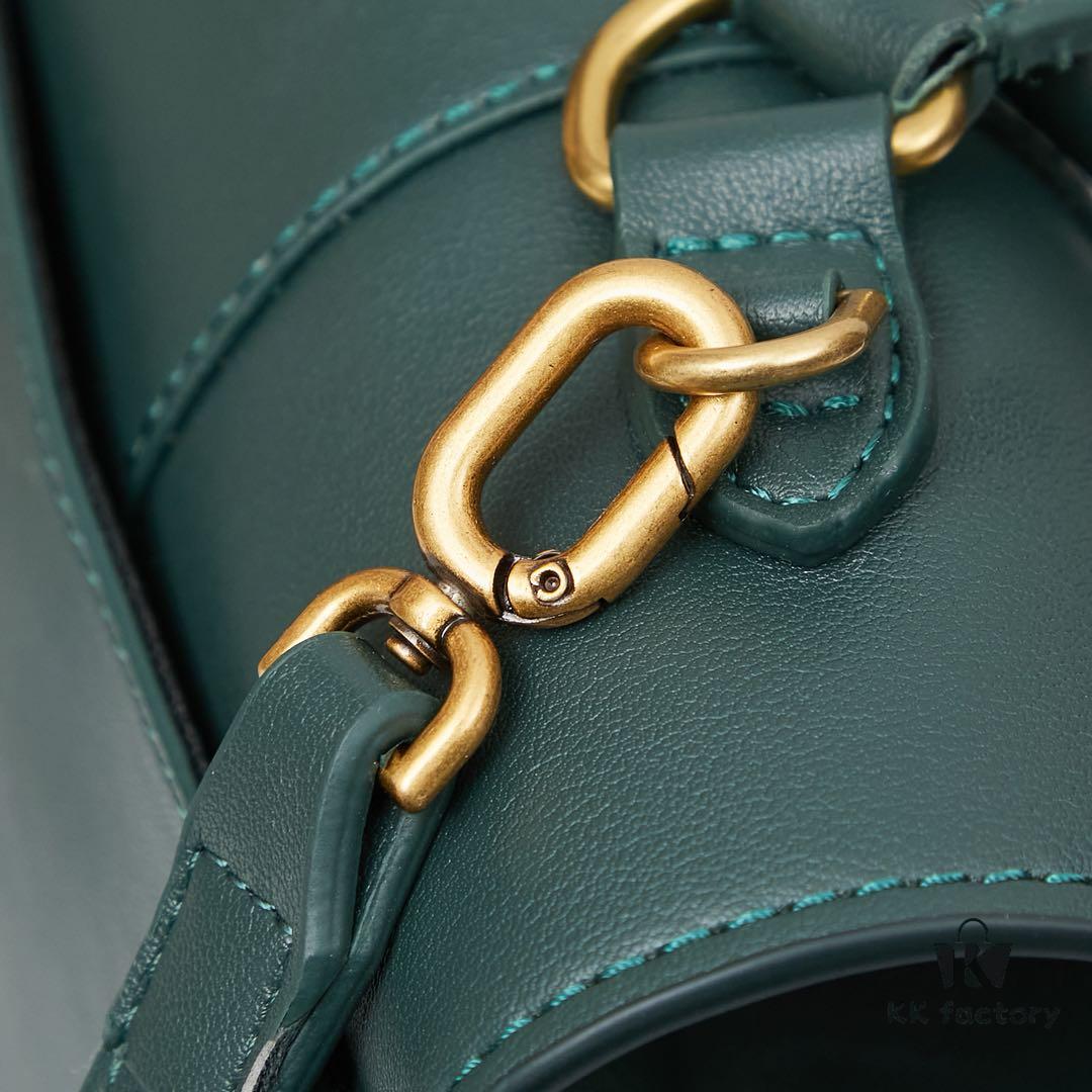 Medium Gold-Tone Buckle Parisian Handbag (Box Included) Balenciaga Latest Long Handle Hourglass Bag