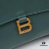 Medium Gold-Tone Buckle Parisian Handbag (Box Included) Balenciaga Latest Long Handle Hourglass Bag