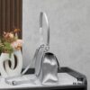 Small Silver Buckle (with Box) Balenciaga Latest Long Handle Hourglass Bag
