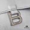 Small Silver Buckle (with Box) Balenciaga Latest Long Handle Hourglass Bag
