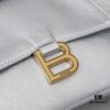 Small Gold-Plated Buckle Parisian Handle Balenciaga Hourglass Bag (With Box)