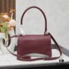 Small Silver Buckle (With Box) Balenciaga Latest Long Handle Hourglass Bag