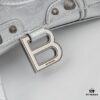 Small Balenciaga Hourglass Motorcycle Bag with Box ||| Balenciaga Hourglass x Le Cagole Collaboration