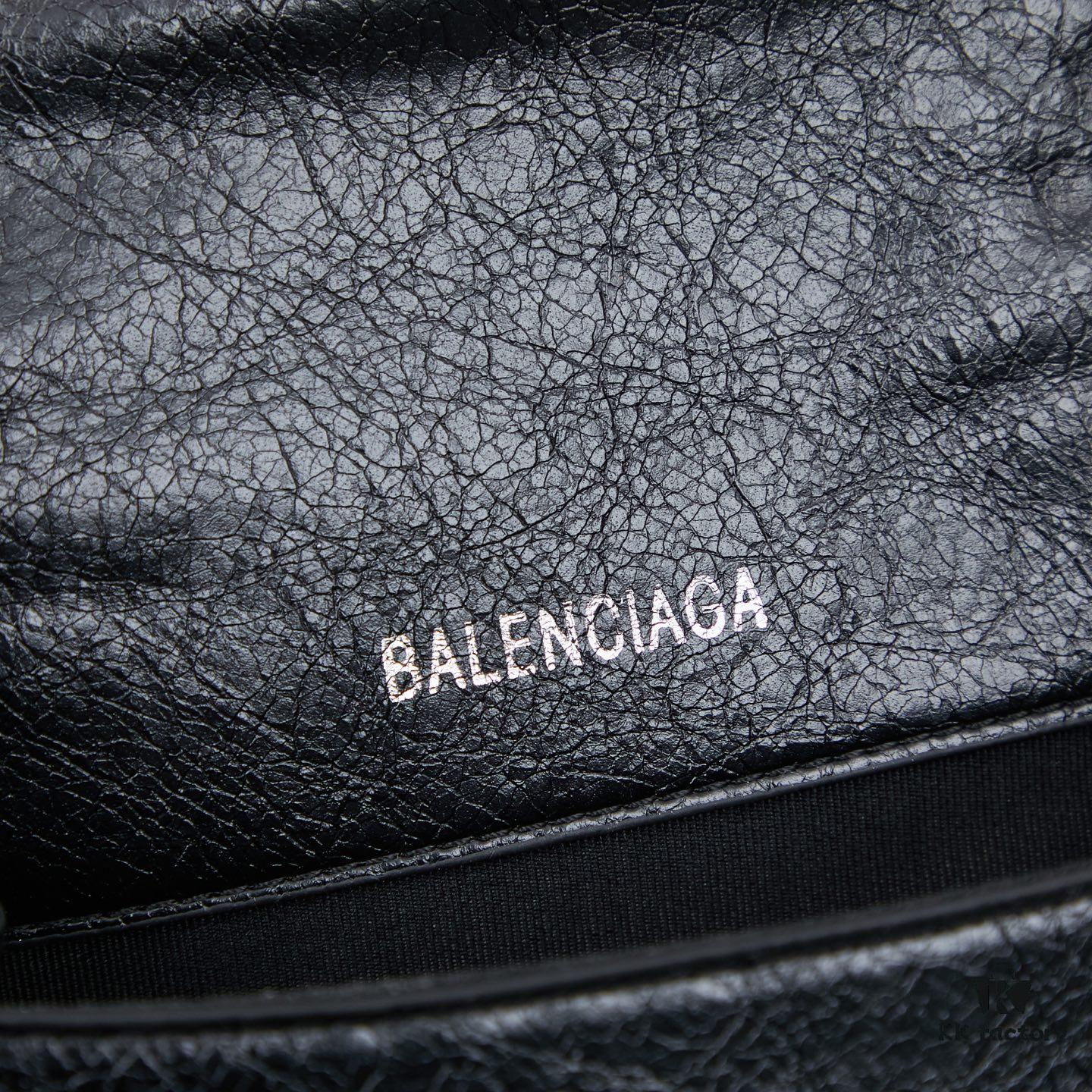 Small Balenciaga Hourglass Motorcycle Bag with Box