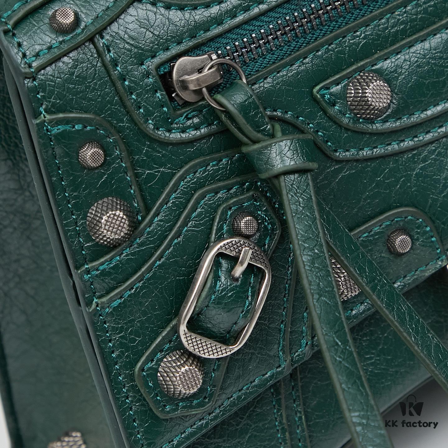 Small Balenciaga Hourglass Motorcycle Bag with Box ||| Balenciaga Hourglass X Le Cagole Crossbody Bag